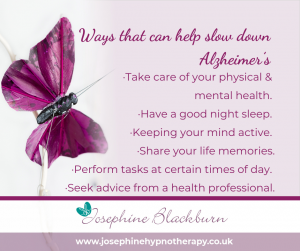 What could help to slow down Alzheimer’s?