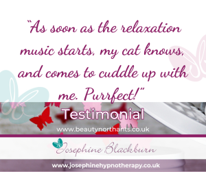 online hypnotherapy testimonial