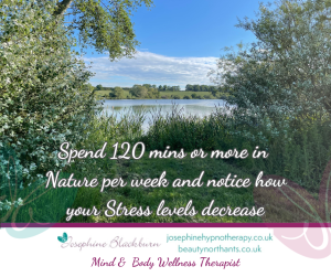 spend 120 minutes a week in nature