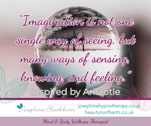imagination is not one single way of seeing. inspired by aristotle quote